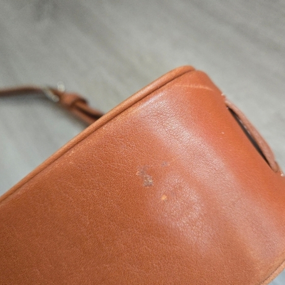 COACH Brown Leather 7587 Hampton Demi Shoulder Bag Purse - Picture 5 of 16